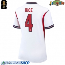 Maglie da calcio Inghilterra Declan Rice #4 Prima Maglia Femminile Mondiali 2026  Manica Corta